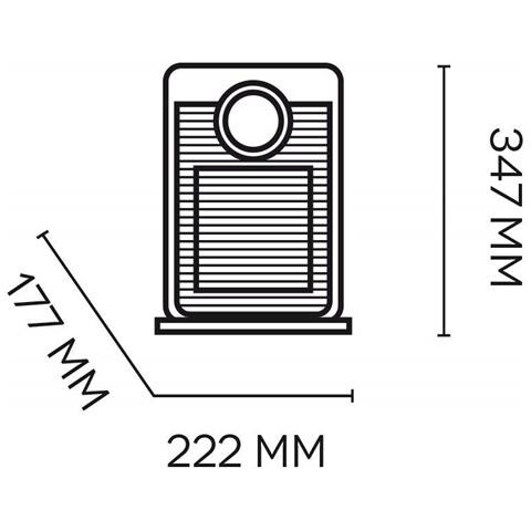 Beat Ice Termoventilatore Ceramico con Base Oscillante Potenza 2000 Watt - Foto 7