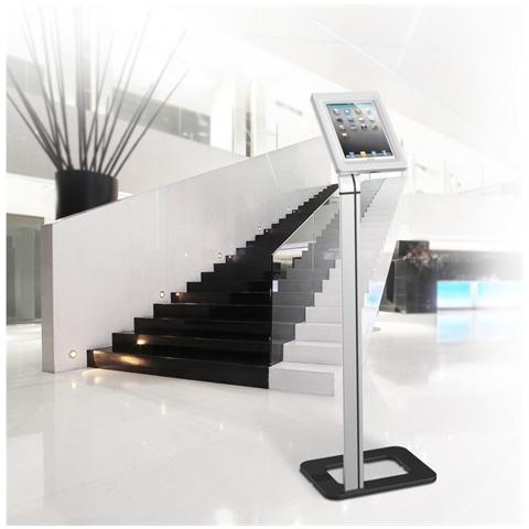 ICA-TBL 1501 - Supporto da Pavimento con Chiave di Sicurezza iPad / Tablet 9.7''-10.1'' - Foto 2