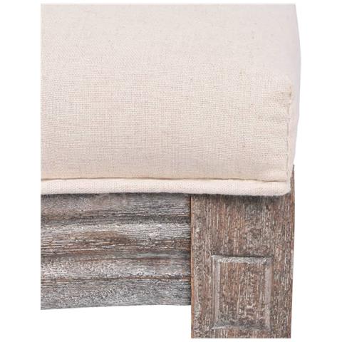 Sedie per Sala da Pranzo 2 pz in Tela e Rattan - Foto 2