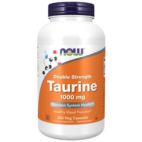 Taurine Double Strength, 1000mg - 250 Compresse - Taurina - Foto 3