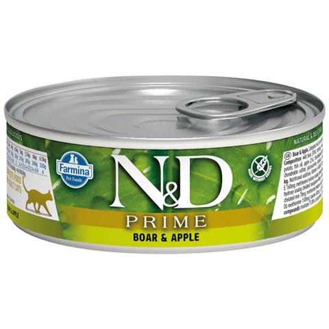 Grain Free Feline 80 Gr Cinghiale E Mela - Foto 1