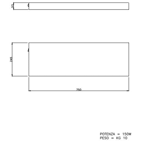 Termoarredo Scaldasalviette Elettrico A Muro Hom - Segreto - Foto 7