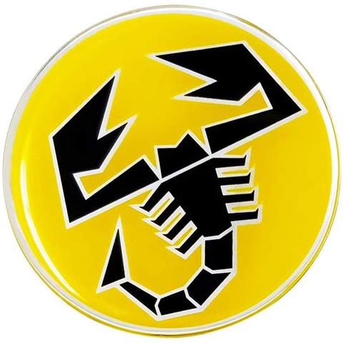 Adesivo 3d Ufficiale Scorpione, Giallo, Diametro 50 Mm - Foto 1