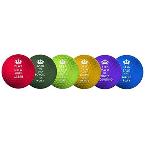 Mantenere La Calma Golf Balls (confezione Da 6)  - Foto 2