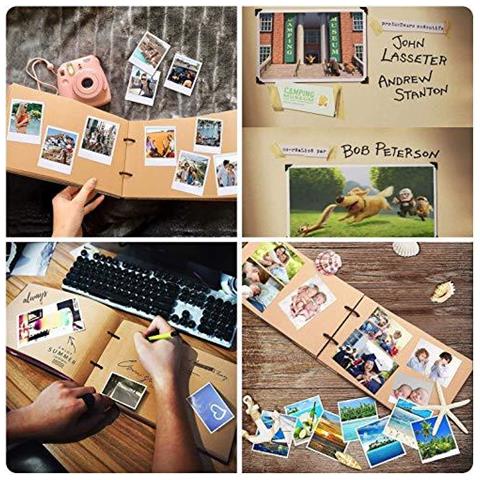 La Nostra Avventura Libri Foto Album Fai Da Te Anniversario Scrapbook Album Pixar Up Famiglia A Mano Rottami Libro Retro Photo Album Scrapbook 40 Fogli 80 Pagine Con Photo Album Storage Box Fai Da Te Kit Di Accessori - Foto 4