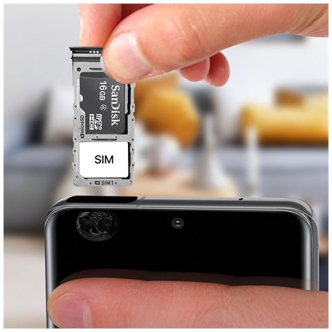 Slot Di Ricambio Scheda Sim Samsung S20 Ultra 1x Nano Sim E 1x Micro Sd Nero - Foto 6