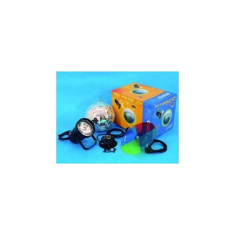 Mirror ball set 20cm with pinspot, Multi, 30W, 230V, 50 Hz, 160 x 150 x 170 mm, 1 kg - Foto 5