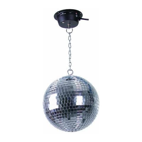 Mirror ball set 20cm with pinspot, Multi, 30W, 230V, 50 Hz, 160 x 150 x 170 mm, 1 kg - Foto 2