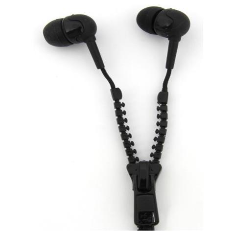 ZIPEARBLK Nero Intraurale Auricolare cuffia - Foto 1