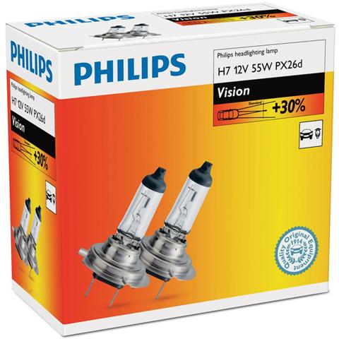 Vision, H7, Alogena, Low beam, Fog light, PX26d, Box - Foto 1