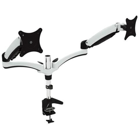 Hydra 2, Clamp, 75 x 75, 100 x 100 mm, Nero, Cromo, Bianco, 0 - 360°, Alluminio, Plastica, Acciaio, -90 - 85° - Foto 1