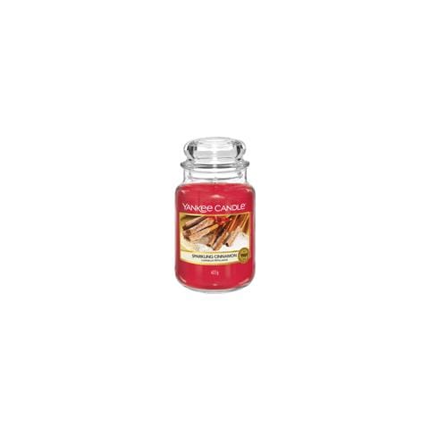 Candela Sparkling Cinnamon Giara Grande Rosso - Foto 2