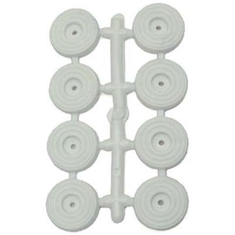 Gommino Sottosedia Pronty Bianco D. mm 25 + Vite Cfpz 8 X 12 Cf - Foto 1