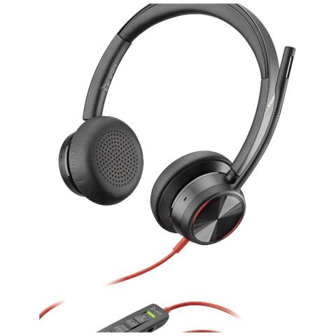 Blackwire 8225 Auricolare Cablato A Padiglione Ufficio USB tipo-C Nero - Foto 3