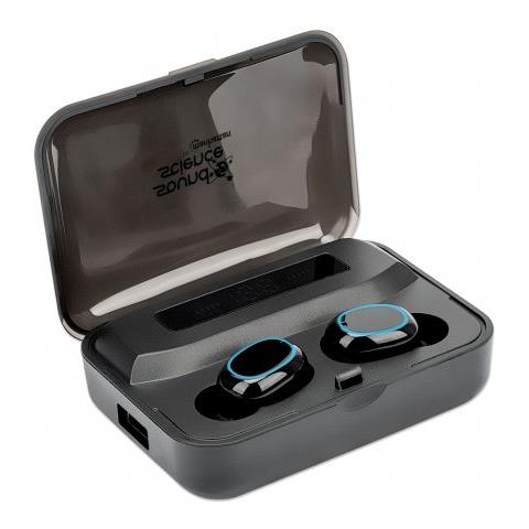 180382 cuffia e auricolare Wireless In-ear Musica e Chiamate Bluetooth Nero - Foto 2