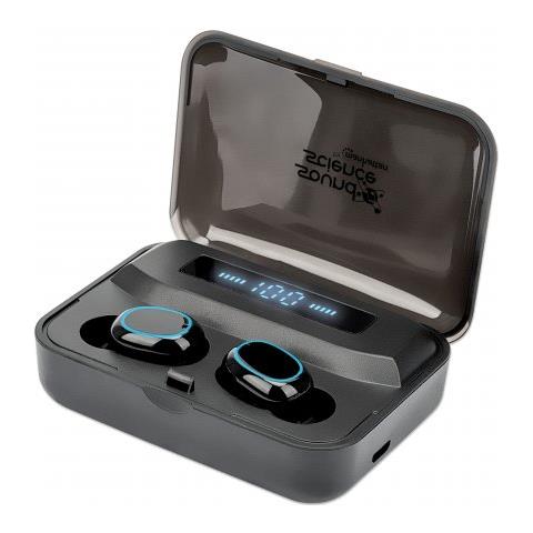 180382 cuffia e auricolare Wireless In-ear Musica e Chiamate Bluetooth Nero - Foto 1