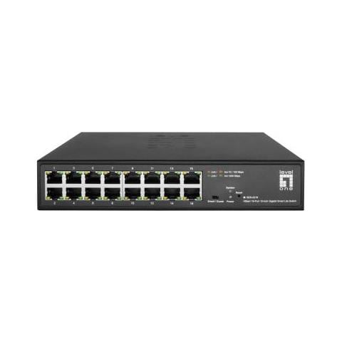 Switch Gigabit Smart Lite da 10 pollici Hilbert GES-2216 a 16 porte - Foto 1