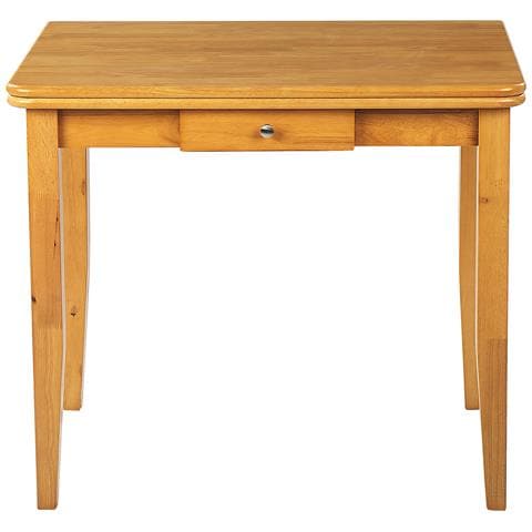 Tavolo Da Pranzo Estensibile Masela Marrone 90/120 Cm 60 Cm Legno - Foto 6