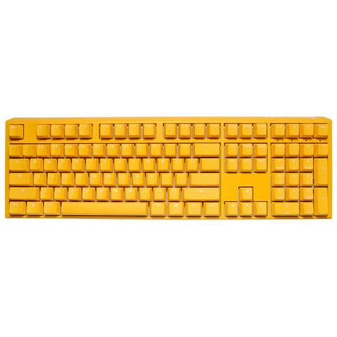 One 3 Yellow Gaming Tastatur Rgb Led - Mx-blue Us Tastiera Usb - Foto 1