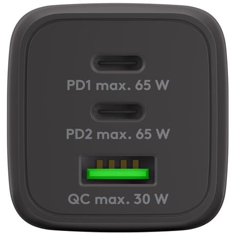 64753 Caricabatterie per dispositivi mobili Cuffie, Smartphone, Tablet Nero AC Ricarica rapida Interno - Foto 2
