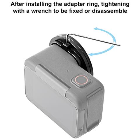 Kit Anello Adattatore Filtro Obiettivo Fotocamera Per Insta360 Ace Pro - Foto 7