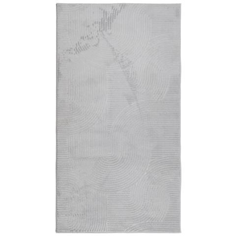 Tappeto Iza A Pelo Corto Aspetto Scandinavo Grigio 80x150 Cm - Foto 2