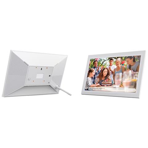 PFF-1503 cornice per foto digitali Bianco 39,6 cm (15.6") Touch screen Wi-Fi - Foto 3