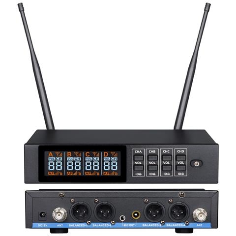 Sistema Di Microfono Wireless A Quattro Canali - Foto 1