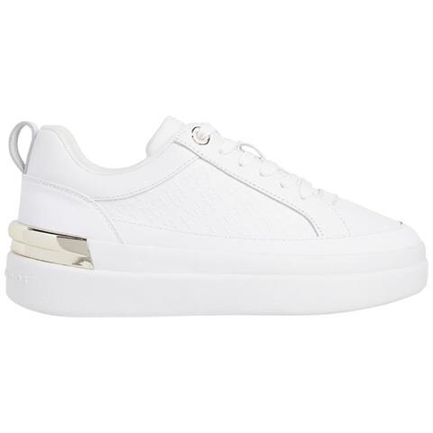 Lux Court Sneaker Sneakers Pelle Scarpe Donna Bianco Eu 39, Fw0fw07808 Ybs - Foto 2