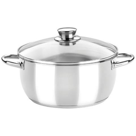 Cacerola 22 Optima Tapa Cristal M451122 Colore Acciaio inox - Foto 1