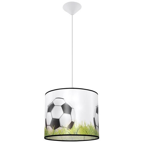 Lampada A Sospensione Football C 30 Sl. 1428 - Moderno Lampade A Sospensione Bianco /nero /verde 82x30x30 Cm - Foto 1