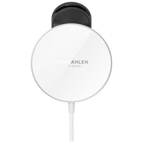 Vonmhlen Aura Car Smartphone Bianco Usb Carica Wireless Ricarica Rapida Auto - Foto 1