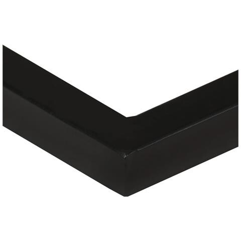 Tavolino Laterale A Forma Di U 45x30x61 Cm In Massello Di Mango - Foto 8