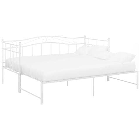 Lusso Casadino -  Telaio Divano Letto Estraibile Bianco In Metallo 90x200 Cm - Foto 1