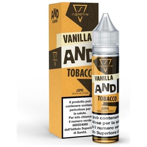 And - Vanilla And Tobacco Suprem-e Liquidi Mix And Vape 10ml (tabacco E Vaniglia) - Foto 1