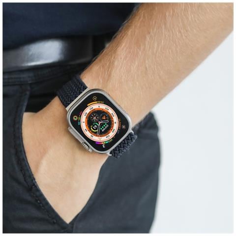 Woven Loop Cinghia Blu marino Nylon - Foto 2