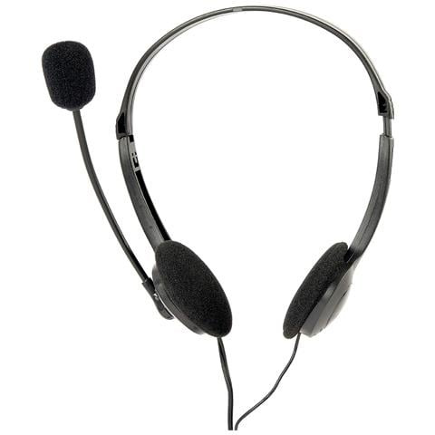 MHS-123 cuffia e auricolare Cablato A Padiglione Musica e Chiamate Nero - Foto 2