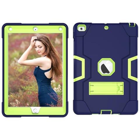 Custodia Per Ipad 6/5 9.7” Blindata Con Supporto Blu Navy - Foto 3