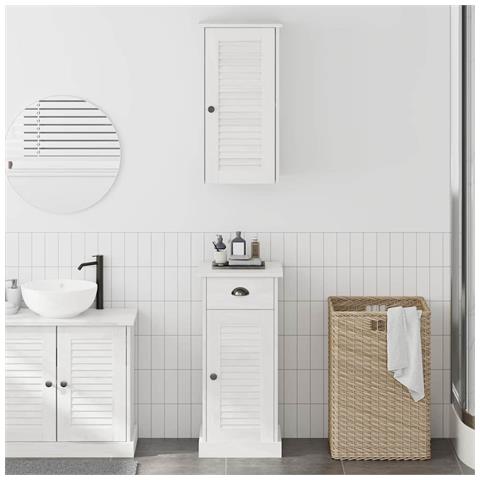 Set di mobili per il bagno VIGO 2 pcs Marrone e bianco - Foto 2