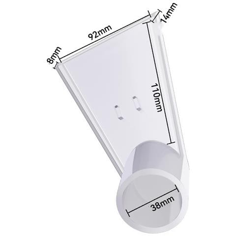 Piccolo Accessorio Trasparente Per Aspirapolvere Con Tergivetro - Ugello Di Pulizia Versatile - Foto 3