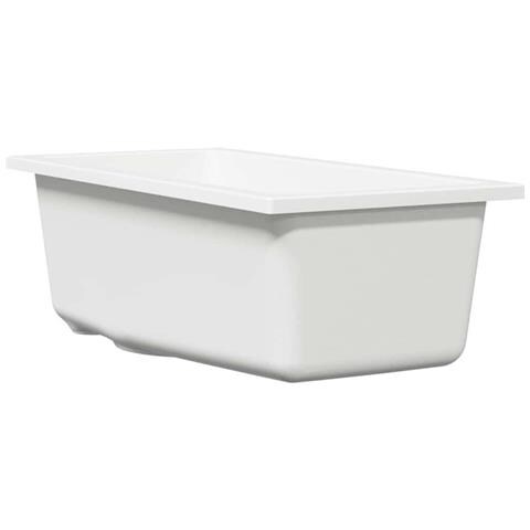 Lavello da cucina Bianco 21 x 44 x 14 cm Granito - Foto 1