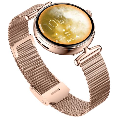 Smartwatch Multifunzionale Oro Con Schermo Amoled, Chiamate Bluetooth E Monitoraggio Della Salute Gold - Foto 2