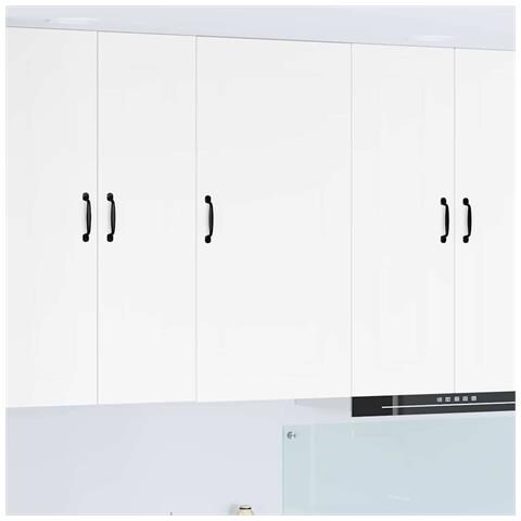 Pensile cucina Bianco Lucido 50 x 31 x 100 cm Legno multistrato - Foto 2