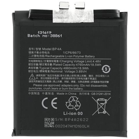 Oem Batteria Testata Ricambio Pari Originale Bp4a Per Xiaomi 12s Ultra 2203121c - Foto 1