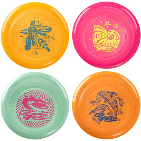 Frisbee Confezione da 4 Dischi Volanti, 22,86 cm per Bambini dai 5 Anni in su, 70 g - Foto 7