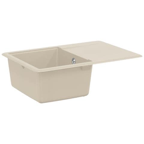 Lavello Beige 670 x 460 mm 80% Quarzo e 20% Resina - Foto 1