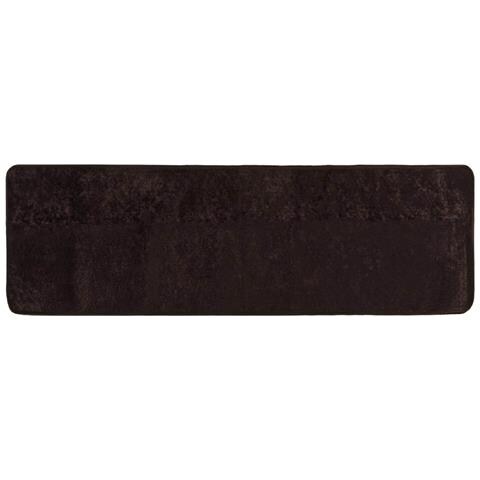 Runner Tappeto MARSA Antracite 250 x 80 cm Poliestere e PVC - Foto 1