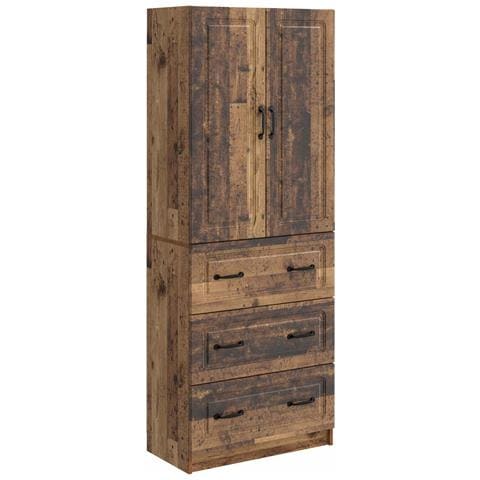 Set di armadi 2 pcs Legno antico 66 x 34,5 x 87 cm - Foto 1