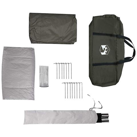 Tenda a capanna con copertura impermeabile 10 persona - Foto 9