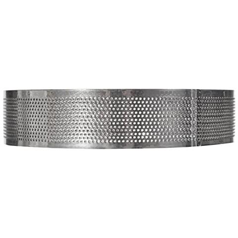 68546 - Stampo per anelli rotondi forati 16x3,5 cm in acciaio inossidabile. - Foto 3